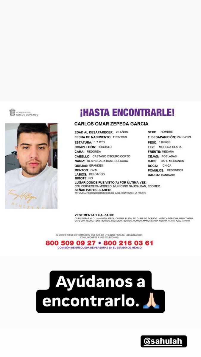 Flor_Rubio's tweet photo. Ayúdanos a encontrarlo… @Sahulah https://t.co/CXD7UZRIme