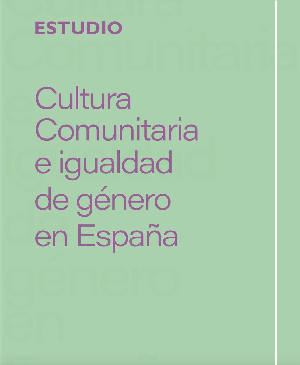 RedREACC (@reaccred) on Twitter photo #culturacomunitaria #IgualdadDeGénero
⏬ Las invitamos a descargar y revisar este #estudio "Cultura Comunitaria e Igualdad de Género en España" del <a href="/InstMujeres/">Instituto de las Mujeres</a> , elaborado por investigadoras #REACC y diseñada la publicación por <a href="/grigriprojects/">GRIGRI</a> 👏💜:
culturacomunitariaygenero.es/informes-y-est… #culturacomunitaria #IgualdadDeGénero
⏬ Las invitamos a descargar y revisar este #estudio "Cultura Comunitaria e Igualdad de Género en España" del <a href="/InstMujeres/">Instituto de las Mujeres</a> , elaborado por investigadoras #REACC y diseñada la publicación por <a href="/grigriprojects/">GRIGRI</a> 👏💜:
culturacomunitariaygenero.es/informes-y-est…
