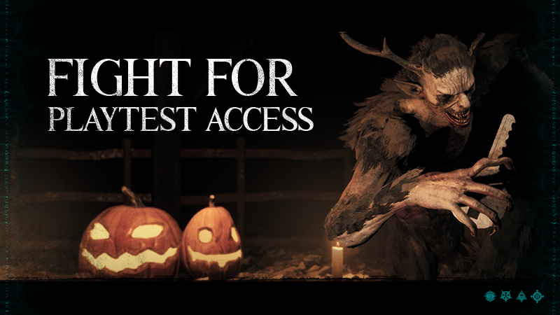 A Lesser Demon has stolen the Halloween Playtest keys! Attack him, OR join him and counter the other attacks for a chance to win one!

- Launch your attack in the comments! 🗡️
- Counter by replying to another attack! ⚔️

Choose your route below, the best comments will win...🗝️