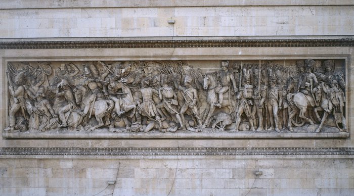 𝗕𝗮𝘁𝗮𝗶𝗹𝗹𝗲 𝗱'𝗔𝘂𝘀𝘁𝗲𝗿𝗹𝗶𝘁𝘇 ⚔️#CeJourLà,  la Grande Armée de #Napoleon Ier remporte la victoire après 9heures de combats contre les forces russes et autrichiennes.
Au centre du relief, l'empereur des français à cheval reste immobile et observe la lutte qui fait rage.