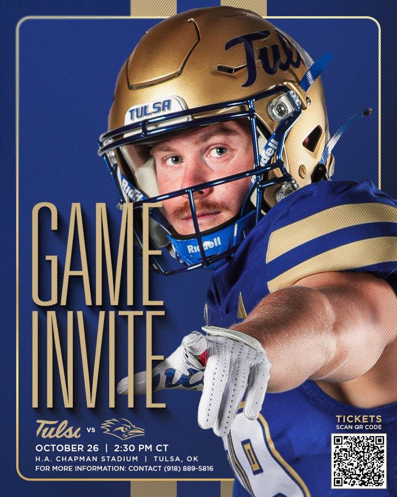 Can’t wait to be in Tulsa this week. Thank you, <a href="/CoachAMayes/">Adrian Mayes</a> for the invite.  

<a href="/Bgrady21/">Coach Grady</a> <a href="/coach_love2020/">CoachLove M.Ed.</a> 
<a href="/TulsaFootball/">Tulsa Football</a>