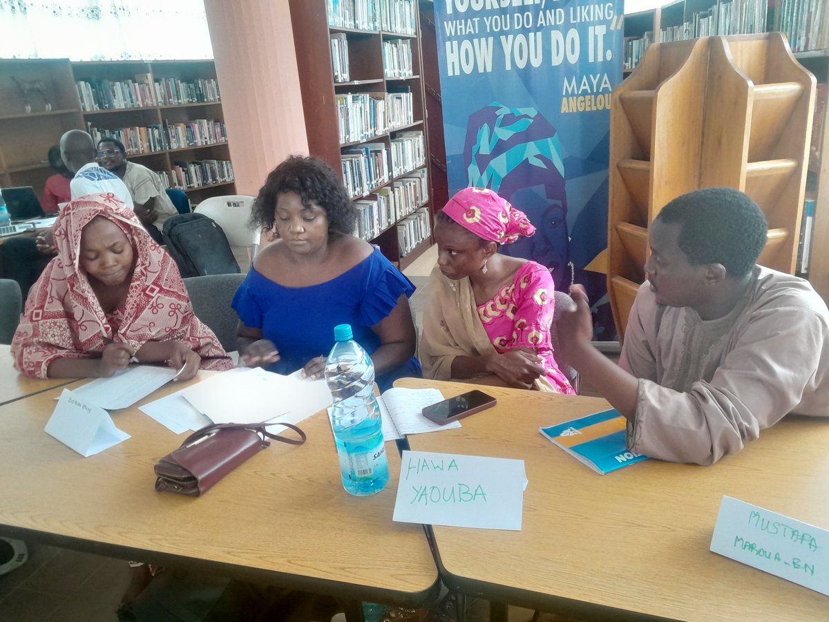 Camfejorc's tweet photo. @MWFCameroon 2024 bootcamp
At @Camfejorc no one does it all alone 
We're able to scale through the challenges because we all put hand on deck to make our community better. https://t.co/bvPzc9jhwR