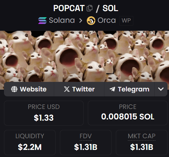 cryptosymbiiote's tweet photo. I begged you to buy $POPCAT at $17M mc
I begged you to buy $POPCAT at $25M mc
I begged you to buy $POPCAT at even $40M mc

You still didn't listen... and now it's at $1.3B mc and ~70x from my 1st call

I might found the next 100x, I hope you will listen this time...

Follow me and turn on notifs