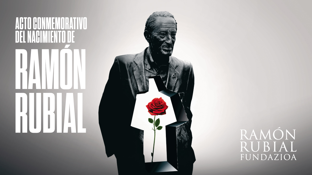 Mañana, martes, a las 12:30, os esperamos, como todos los años, en la Puerta de los Honorables (Paseo Uribitarte, Bilbao) para recordar a Ramón Rubial y su enorme legado.