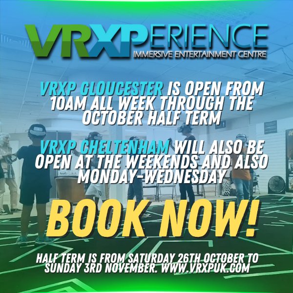 VRXPERIENCE - Virtual Reality Arcade tweet media