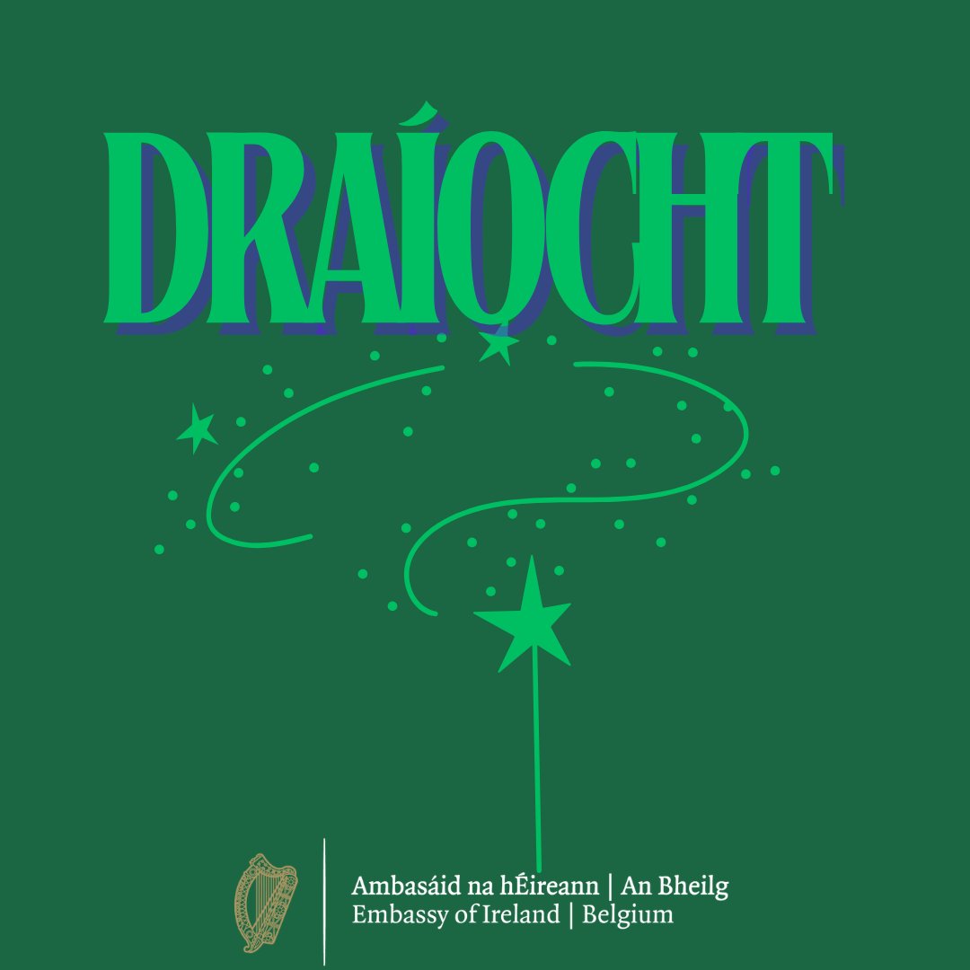An bhfuil tú réidh don Oíche Shamhna?👻

This Halloween, celebrate Samhain🎃 with some spooky words as Gaeilge!

Draíocht 🪄 Magic