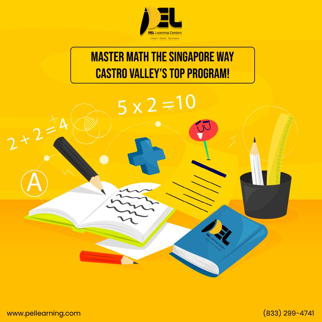 hafung's tweet image. Maximize your child’s math potential with our Singapore Math program in Castro Valley! PEL’s approach emphasizes problem-solving and deep understanding, equipping students with the skills to excel.
bit.ly/3SeUWZG
#PELPrograms #StudentSuccess #PELLearningCenter