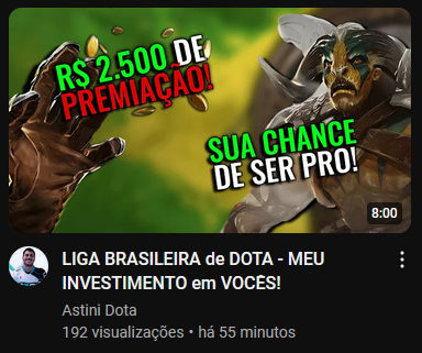 Dota Radio (@dotaradio12) on Twitter photo Finalmente o <a href="/astinidota/">Filipe Astini</a> solta o verbo!!
A todos os jogadores, prizepool mensal de 10mil reais!!!!!
Simplesmente para jogar DOTA/PUB in-house!
NÃO É ATOA QUE EU SOU FÃ DESSE CARA, PQP!!!!
MAIS INFO A RESPEITO:
🔗youtube.com/watch?v=nFjH-I… Finalmente o <a href="/astinidota/">Filipe Astini</a> solta o verbo!!
A todos os jogadores, prizepool mensal de 10mil reais!!!!!
Simplesmente para jogar DOTA/PUB in-house!
NÃO É ATOA QUE EU SOU FÃ DESSE CARA, PQP!!!!
MAIS INFO A RESPEITO:
🔗youtube.com/watch?v=nFjH-I…