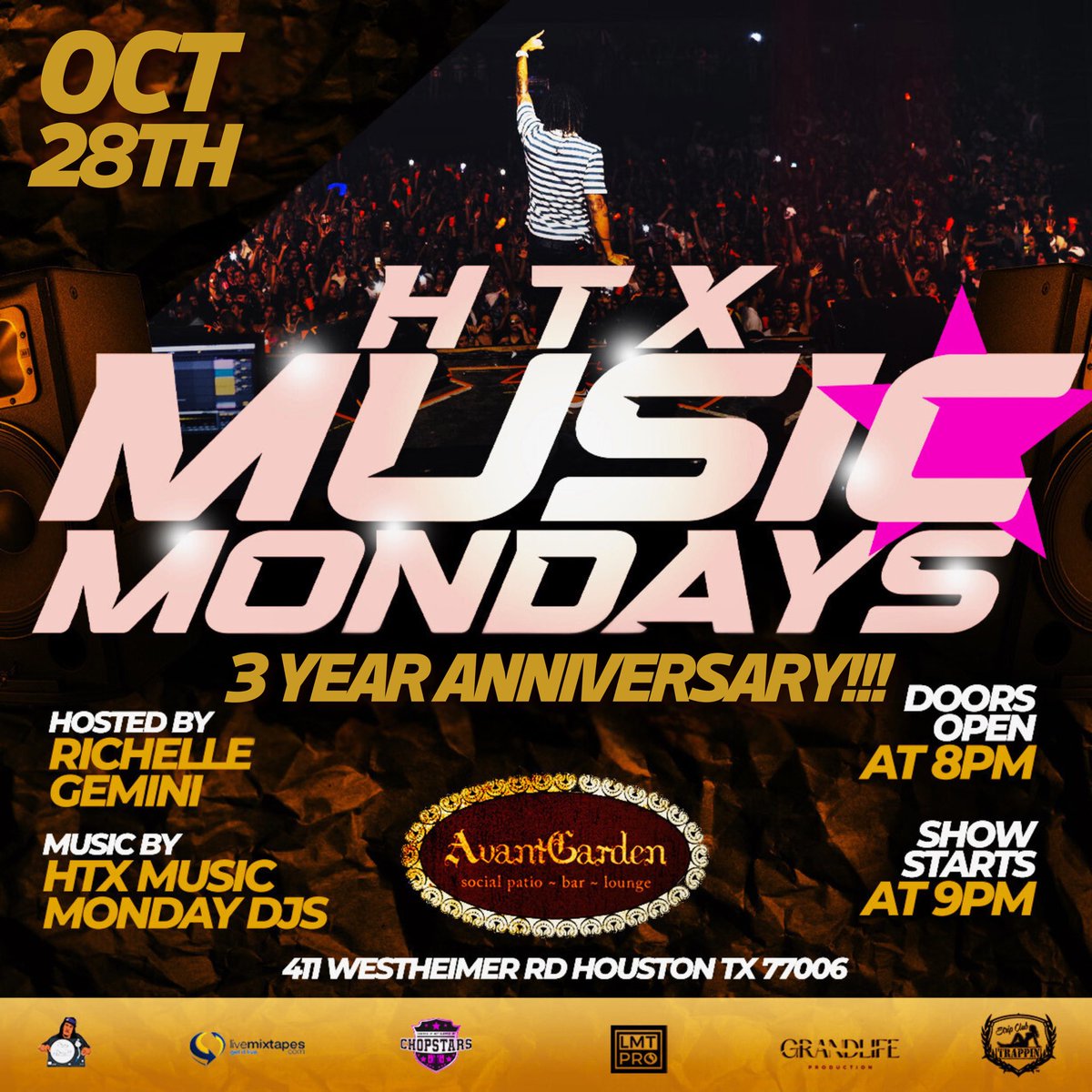 IAmDJFreshAF's tweet photo. @DaRealistNBG what's good. 
HTX Music Mondays is Houston's premiere event for up and coming artist! To give a brief summery, we allow artist to perform 2-6 songs in front of Houston's hottest DJS, media and industry professionals. https://t.co/j75rURX4Go