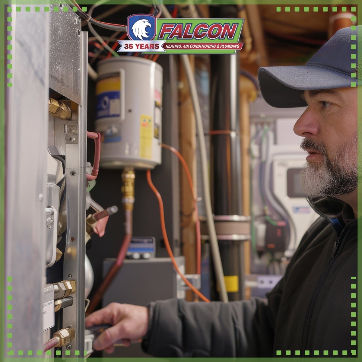 Falcon_Hvac_'s tweet image. Your furnace works hard to keep you comfortable during the colder months—make sure it's running at peak efficiency!

Contact Falcon today to schedule your fall furnace tune-up. 📞571.832.0423.

#FurnaceMaintenance #FallTuneUp #FalconHVAC #HeatingServices #NorthernVirginia
