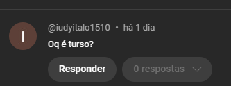 Alguém sabe?
