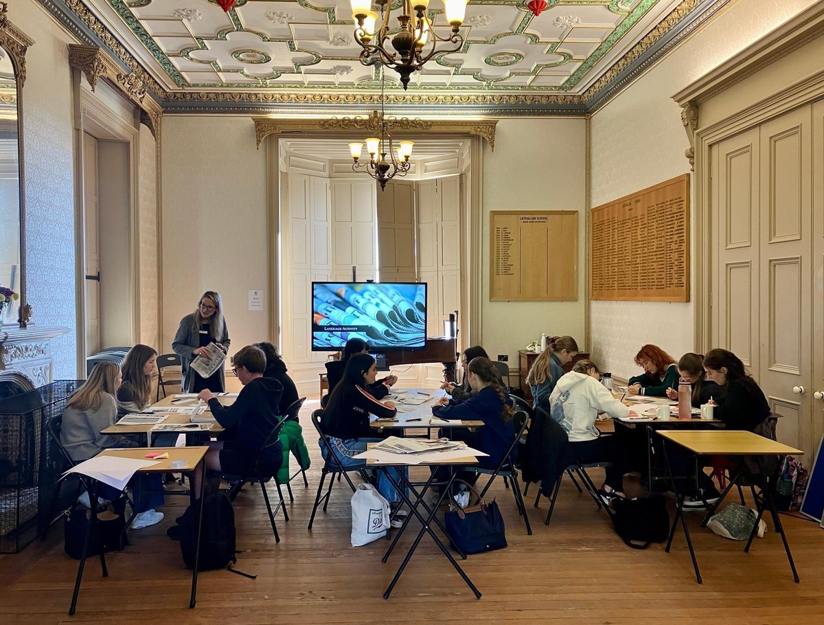 LathallanSchool's tweet photo. It's the first day of Scots Law Talks Crime, Law, and Forensics Camp at Lathallan School ⚖️🔬

This three-day experience allows learners to explore the world of crime and law from both a forensic and legal perspective. https://t.co/bD2mUp34vW