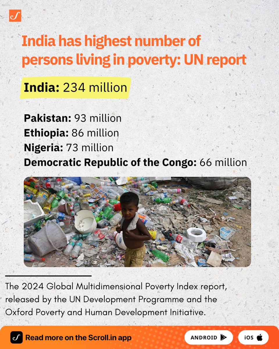 So intense is the “India hype” that some analysts project India as an emerging economic superpower, Ashoka Mody, author of 'India is Broken', writes in this analysis.

"A closer examination of the data reveals severe cracks in the story."

Read here: scroll.in/article/107343…