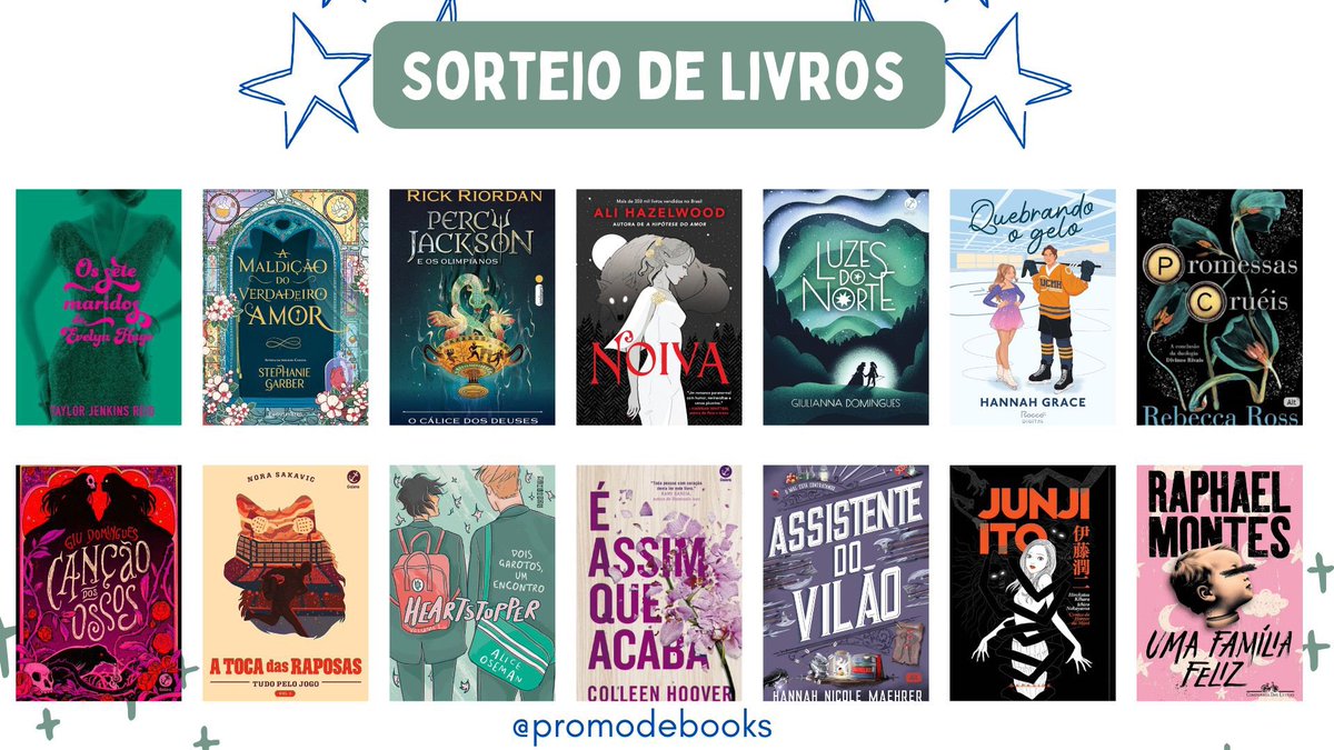 promodebooks's tweet image. 🚨 Sorteio Relâmpago 🚨

🏆 UM livro do banner OU R$50 em livros da sua escolha OU pix de R$50!

↪️ Regras:
• Seguir @promodebooks
• Dar RT nesse tweet
- Dar RT no tweet citado 

📆 Resultado: 25/10!
