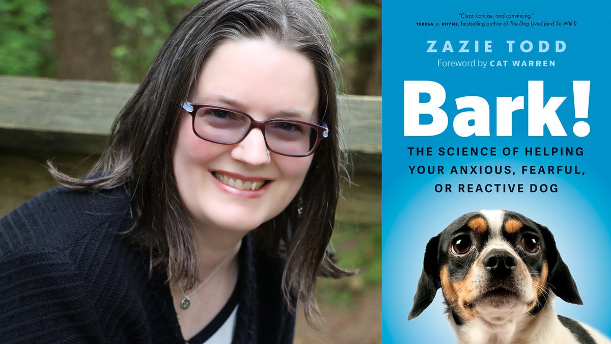 Toronto Public Library (@torontolibrary) on Twitter photo š Does your dog show signs of fear, anxiety or reactivity? Zazie Todd (<a href="/CompAnimalPsych/">Dr Zazie Todd (PhD)</a>) is here to help! Learn how to make your dog feel safe and secure with science-based tips and tricks during this 1-hour online workshop.
š
Wed, Nov 6 at 12 pm
šow.ly/3BES50TG1pA š Does your dog show signs of fear, anxiety or reactivity? Zazie Todd (<a href="/CompAnimalPsych/">Dr Zazie Todd (PhD)</a>) is here to help! Learn how to make your dog feel safe and secure with science-based tips and tricks during this 1-hour online workshop.
š
Wed, Nov 6 at 12 pm
šow.ly/3BES50TG1pA