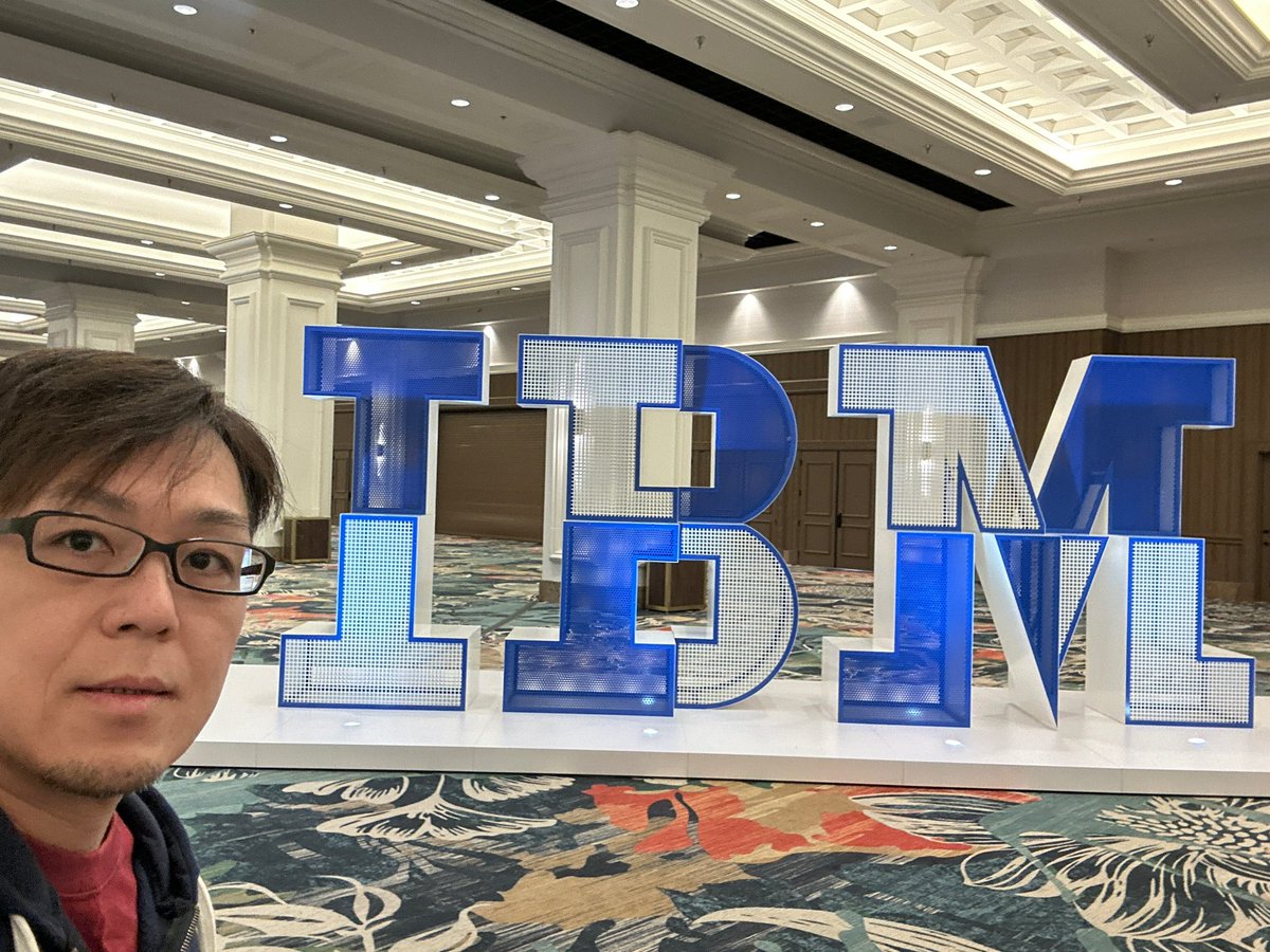 taiponrock's tweet image. I'm in #IBM #TechXchange 2024!
Now registered and grabbed the swags 😉
It's unique idea putting the own country's sticker on the badge for recognition!