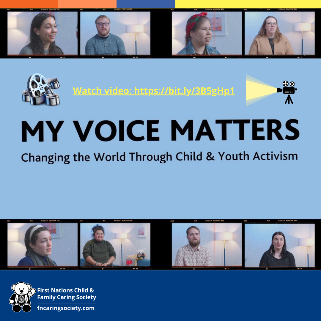 “Beautiful!" "Captivating and meaningful.” In this film, young people discuss their experiences of standing up for equity for First Nations kids when they were just kids &amp; show impacts of practicing loving justice  for First Nations children. Watch here:  bit.ly/3B5gHp1