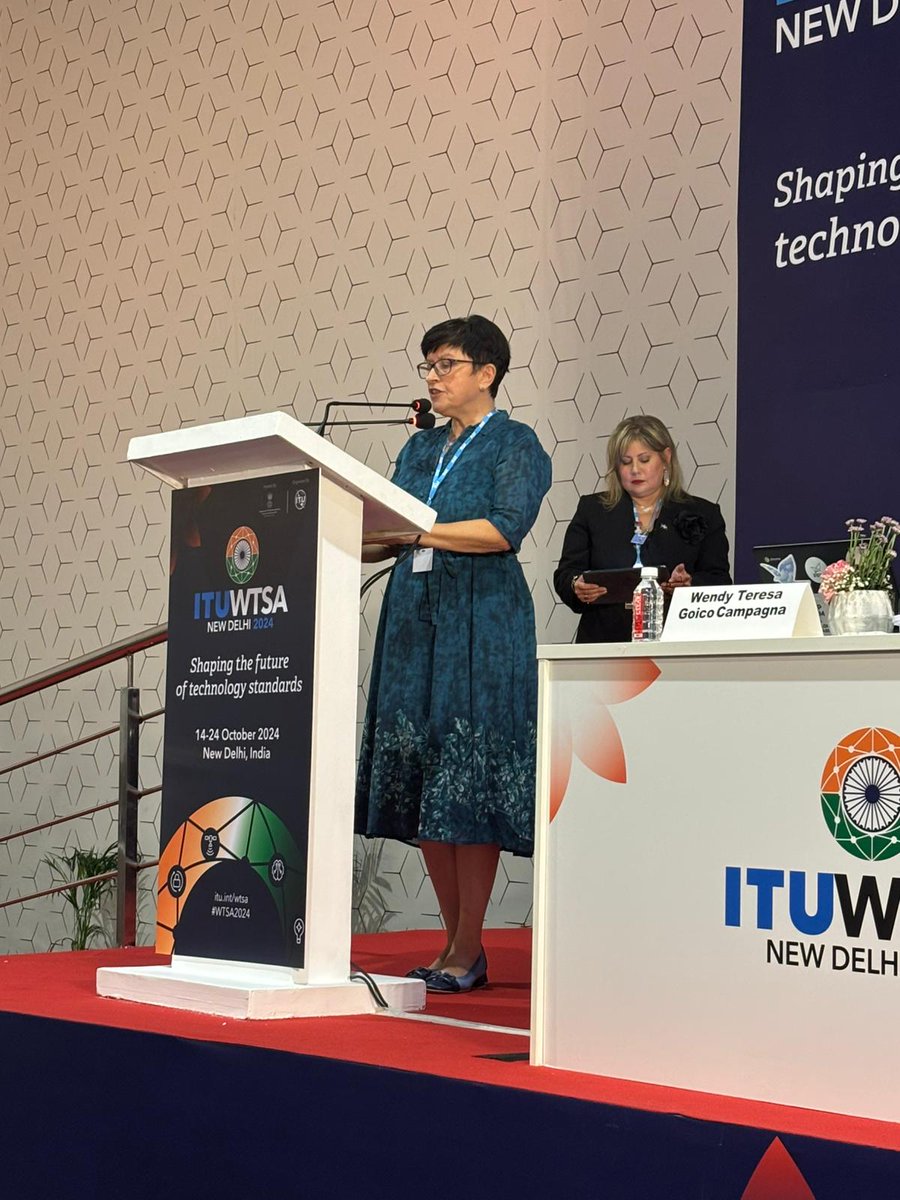 Today at #ITUWTSA, CZ co-organised a side event on ICT standards and human rights. The discussion upheld the role of technical standards in the efforts to foster respect to human rights in the context of new and emerging technologies.