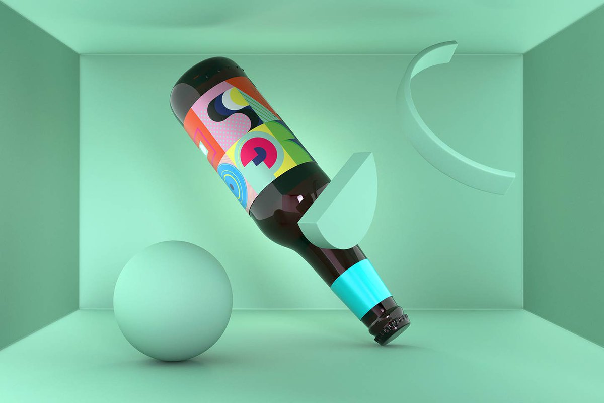 TheDieline's tweet photo. The packaging for GOSE by Cerveza Cru Cru, designed by Bullet, takes an abstract approach to the beer’s key ingredient, the grasshopper, or “chapulín,” by integrating playful elements rather than literal imagery. Subscribe and read more >>> https://t.co/CxGZweNgtA https://t.co/9SYtvYRup3