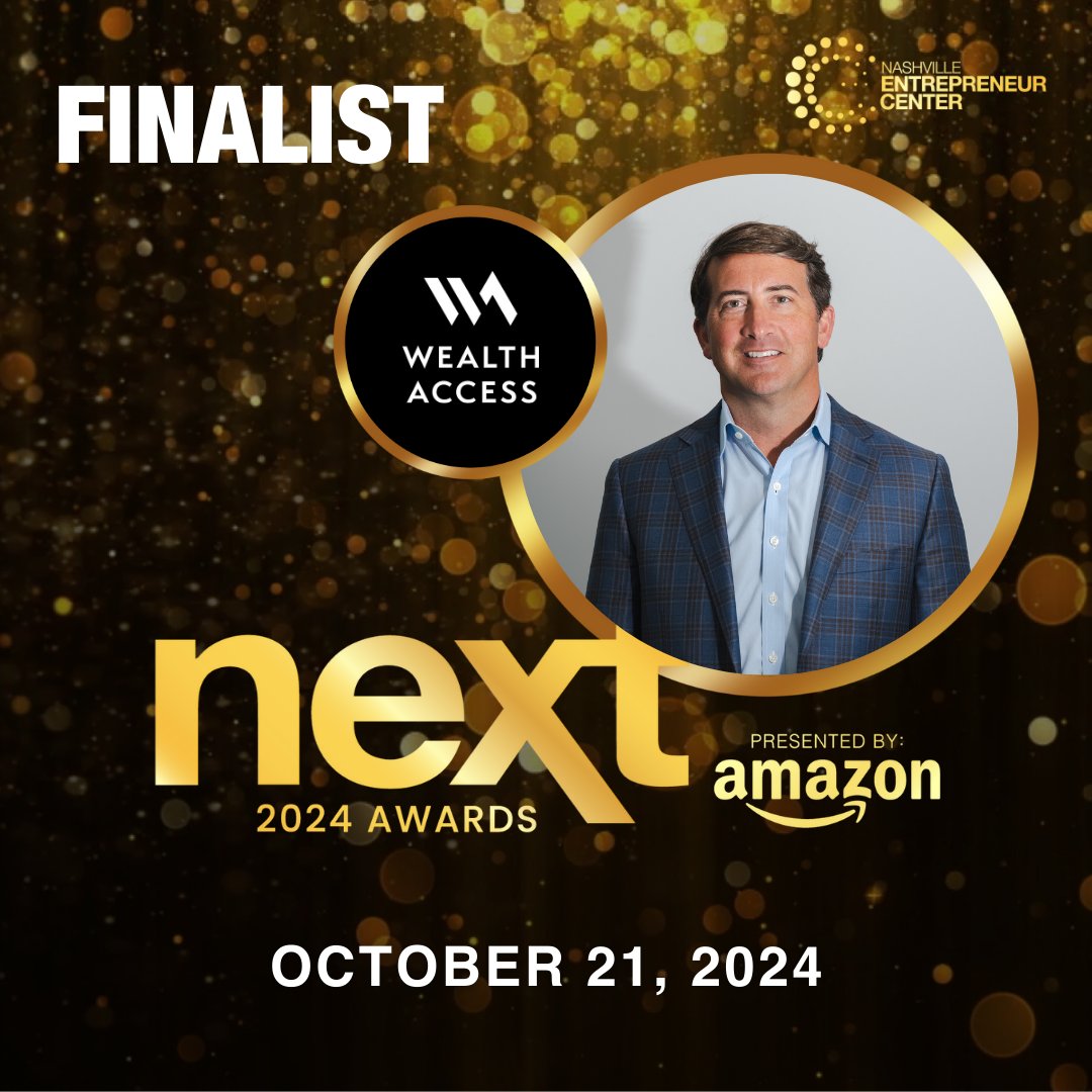 ASmarterLook's tweet image. 🎉 Exciting News! We are thrilled to announce that our CEO, @david_benskin, has been named a finalist for the prestigious 2024 NEXT Awards presented by the @entrecenter. 

#NEXTAwards #WealthAccess #Entrepreneurship #NashvilleTech