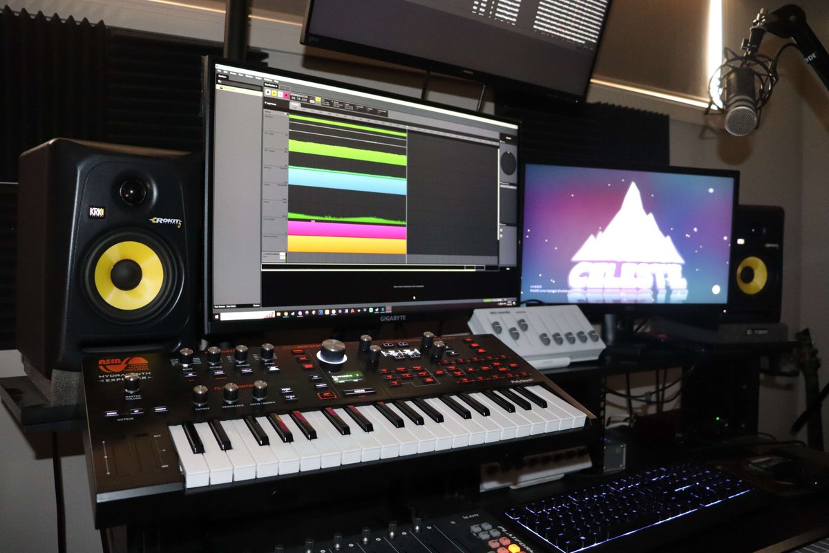 The possibilities in the world of interactive audio are endless! It's been fun to explore the FMOD session of Celeste 🍓🗻