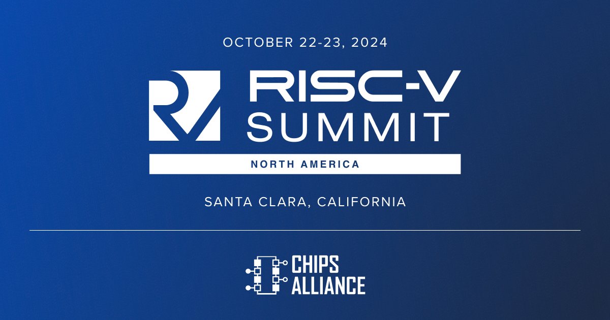 Antmicro (@antmicro) on Twitter photo Meet us at #RISCVSummit this week to learn about <a href="/risc_v/">RISC-V International</a> and <a href="/CHIPSAlliance/">CHIPSAlliance</a> collaboration and the synergies offered by the open ISA and open silicon/hardware design in projects like #Caliptra RoT @amd @google @microsoft <a href="/nvidia/">NVIDIA</a> <a href="/linuxfoundation/">The Linux Foundation</a> events.linuxfoundation.org/riscv-summit/ Meet us at #RISCVSummit this week to learn about <a href="/risc_v/">RISC-V International</a> and <a href="/CHIPSAlliance/">CHIPSAlliance</a> collaboration and the synergies offered by the open ISA and open silicon/hardware design in projects like #Caliptra RoT @amd @google @microsoft <a href="/nvidia/">NVIDIA</a> <a href="/linuxfoundation/">The Linux Foundation</a> events.linuxfoundation.org/riscv-summit/