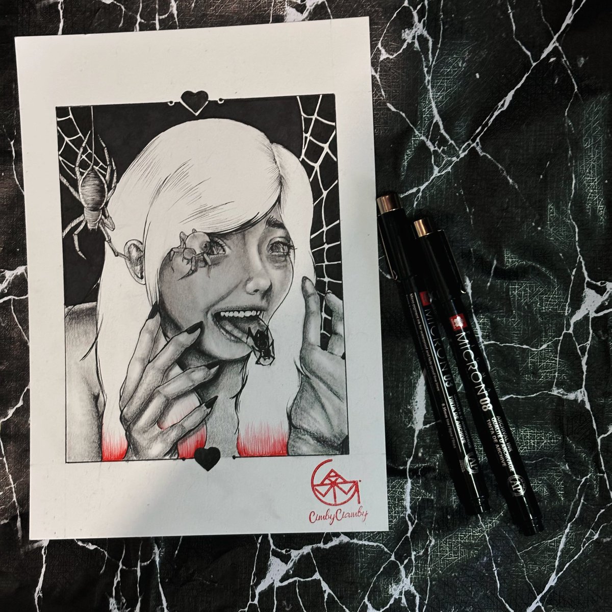 CiambyCimby's tweet photo. Vicetober day: 15 𝐃𝐢𝐬𝐭𝐮𝐫𝐛𝐢𝐧𝐠  |

#art #illustration #digitalart #horror #vicetober #vicetober2024 #darkart #artist https://t.co/Z7bHKZjOml