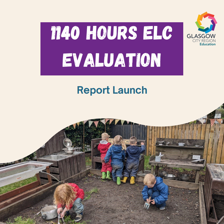 The West Partnership report exploring the impact of the 1140 hours Early Learning &amp; Childcare (ELC) entitlement across the West Partnership has been published today.
The report and accompanying case studies can be found on our website:
westpartnership.co.uk/1140-hours/