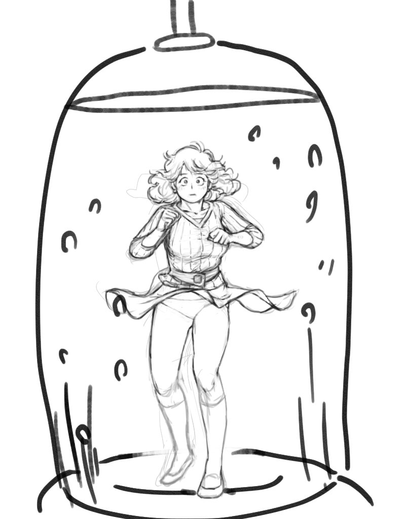 捕まっちゃったマリしゃん。 