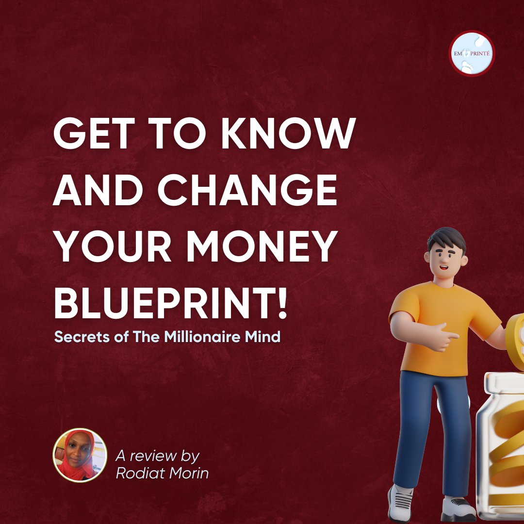emprintereaders's tweet photo. Everyone has a money blueprint and it is important to know what yours is because of how it affects your financial success.🔥🔥
🤭🎉Come along as Rodiat Morin from the Emprinte for Mentoring Readers community shares how to know your money blueprint and change it!!
#emprinte https://t.co/tKoRUQk0Eq