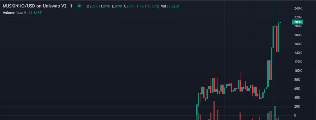 Candy171003's tweet photo. UPDATE $MUSKINHO 
Called 20K - 209K . 10X 

PRIVATE : https://t.co/A8rh3NPxlY

$KHA $ROBOFG $BTON $SIGHT $FUBB #AKIRANATA $NEO $slop #LAMDUAN #STRAWBERRY $GLIF $GAMBLE $NEOLUD https://t.co/iflY26BVN8