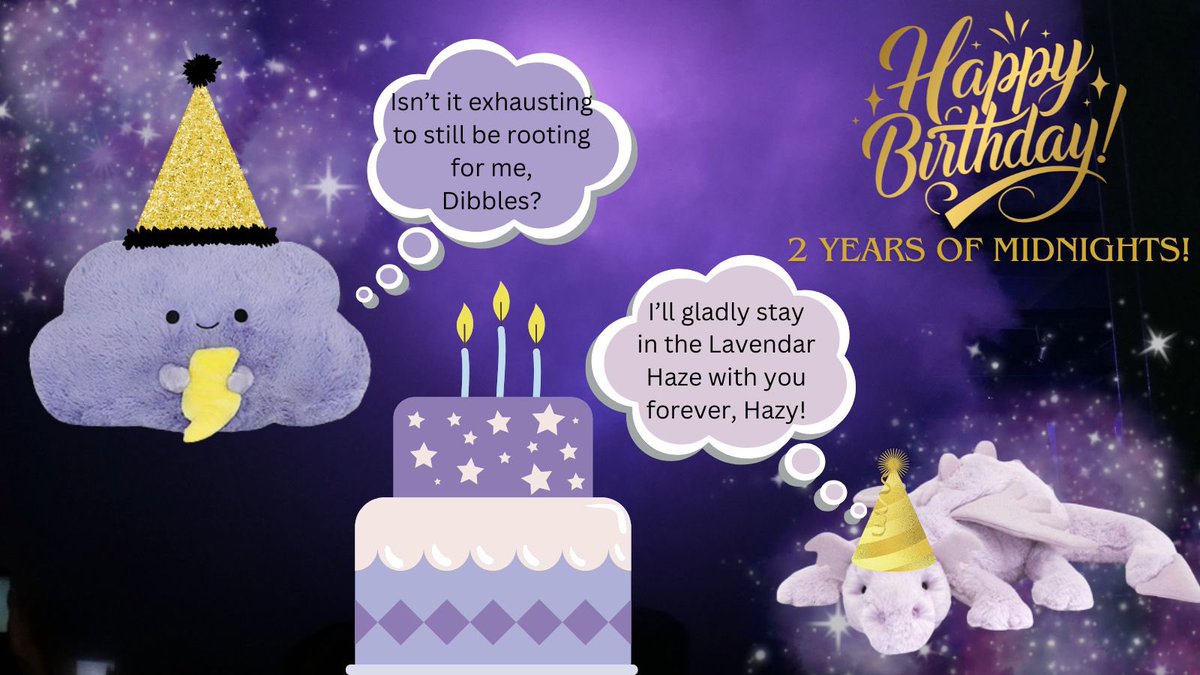 speak_nu's tweet photo. We can’t believe it’s been #2YearsofTSMidnighTS ?! Happy birthday to Hazy and sending so much love to all of @ZetaNuSigma13! Here’s to many more years of being Bejeweled ✨

What emojis scream MIDNIGHTS to you? Leave them below for Hazy 💙 https://t.co/YJ3Tgm58QO