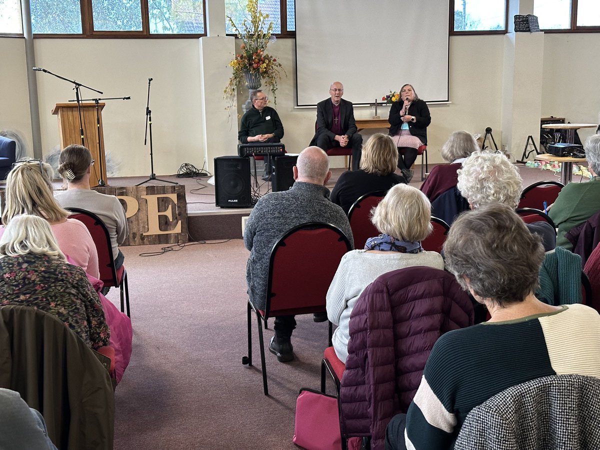Following some great workshops on generous church, the Growing Good Toolkit, growing faith with children &amp;  young people, discipleship &amp; rural Fresh Expressions, the floor has been opened up for questions.