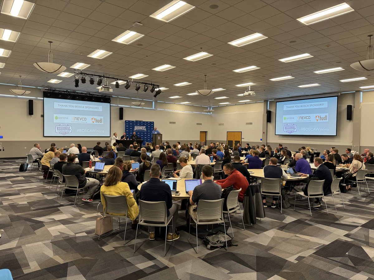 So incredible to see a room full of hungry administrators this morning. Looking forward to a meaningful day of growth and networking at #BOSCAWinona