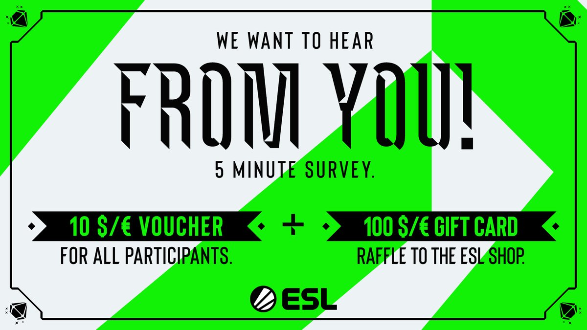 We are calling on YOU 👀

It's time to power up with your feedback, and you won't be going empty-handed!

Take the survey now: eu.surveymonkey.com/r/YJ2SQ67