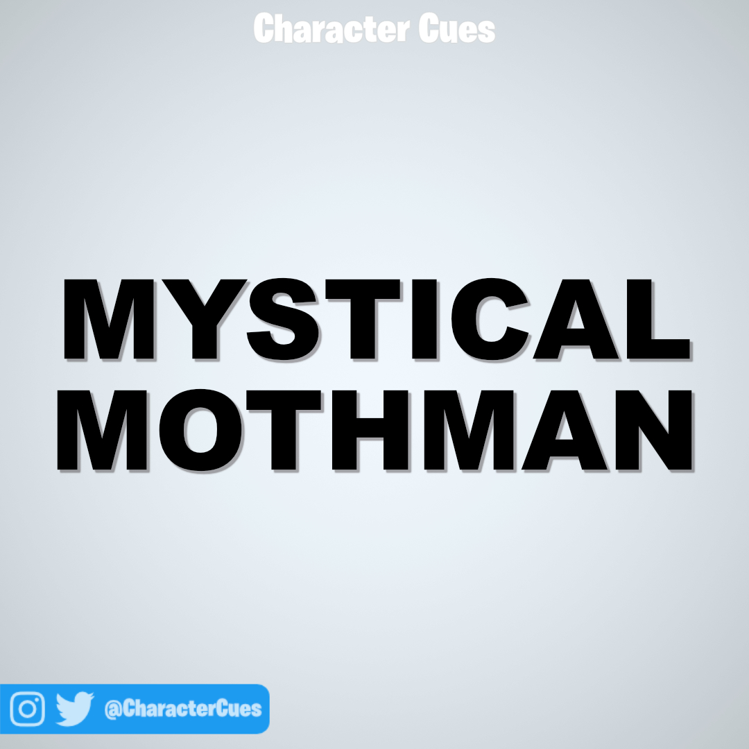 A towering figure with shimmering moth wings and glowing red eyes. His furred, rune-marked body moves silently, conjuring illusions as he flutters through the night, a mysterious harbinger of the unknown. #hauntober
