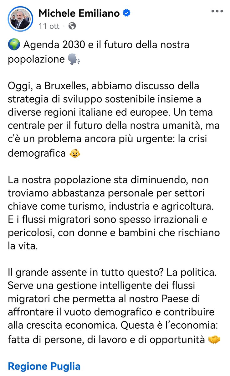 AlessMelis's tweet photo. @MattBrandiReal Quel "genio" di Emiliano ha la soluzione: https://t.co/EEuOCBue1E