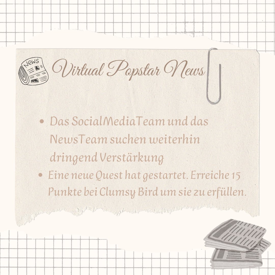 DE Virtual Popstar tweet media