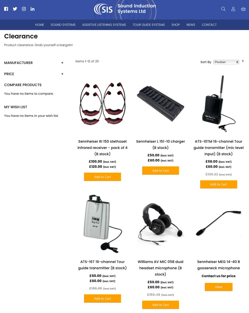 soundinduction's tweet photo. Why don’t you visit the clearance section on our website and grab yourself a bargain?

https://t.co/5SuoOY6KIx https://t.co/zk0j2FULar