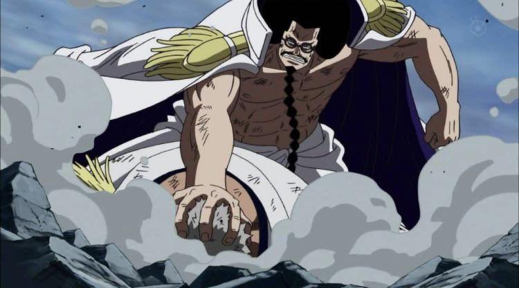 I think it’s safe to say Sengoku saved lil Akainu’s life right here