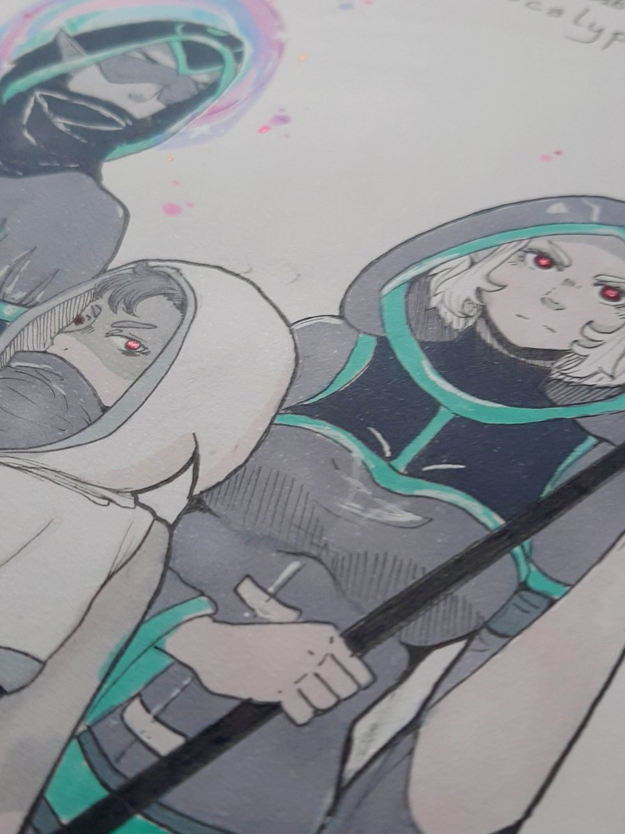 Doftober jour 16 : Eliocalypse ☄
Maisial, Martalo et Pandora, trois des Veilleurs de Xélor.
Et un jour de retard en plus 🥲