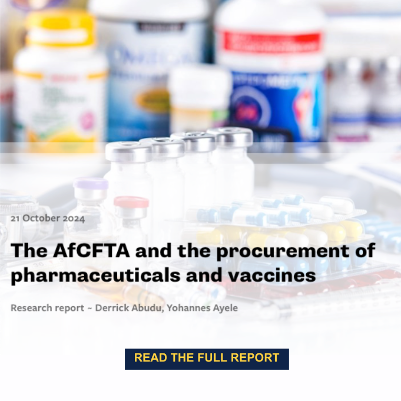 ODI_trade's tweet photo. Could the @AfCFTA unlock access to affordable medicines in Africa?

A new report by @Derrick_S_Kamba and @yohannesecon explores how the #AfCFTA can transform pharmaceutical procurement and boost local production by cutting tariffs on critical inputs.

Read more via @ODI_Global⤵️