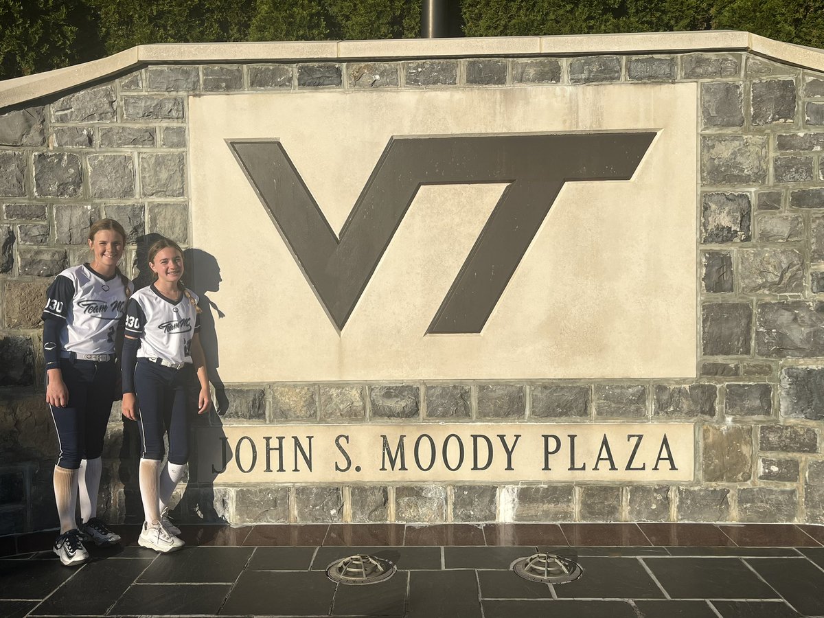 Our #2 Laney Tucker (2030) &amp; #21 Ainsley Haskin (2030) had a great time at the <a href="/HokiesSoftball/">Virginia Tech Softball</a> softball camp. Thank you to all the coaches and players for the instruction &amp; feedback. <a href="/VTechSBcoach/">Pete</a> <a href="/michaellew10/">Mike Lewis</a> &amp; <a href="/jjpower19/">Joshua Johnson, PhD</a> <a href="/TeamNCSoftball/">Team North Carolina Softball</a> <a href="/laneyrtucker2/">Laney Tucker 2030</a>