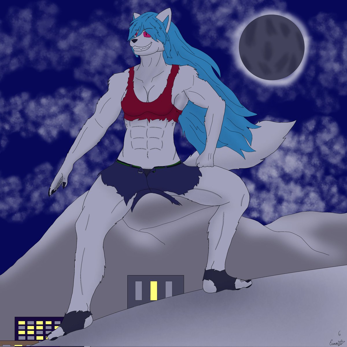 EunosMatsuda's tweet photo. On the top of the needle!
Last page! Had fun drawing this tf comic and also to introduce that Kianna lives in Seattle, WA.
#werewolfmonth #werewolf https://t.co/BVHXIaqIAM