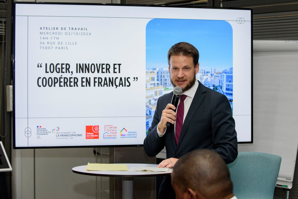 caissedesdepots's tweet image. Retour en images sur l’atelier “Loger, innover et coopérer en français” que nous avons coorganisé avec @UnionHlm et le Réseau Habitat et Francophonie.
L&apos;occasion de réunir des acteurs du #logement pour échanger sur des solutions #innovantes ! 🤝