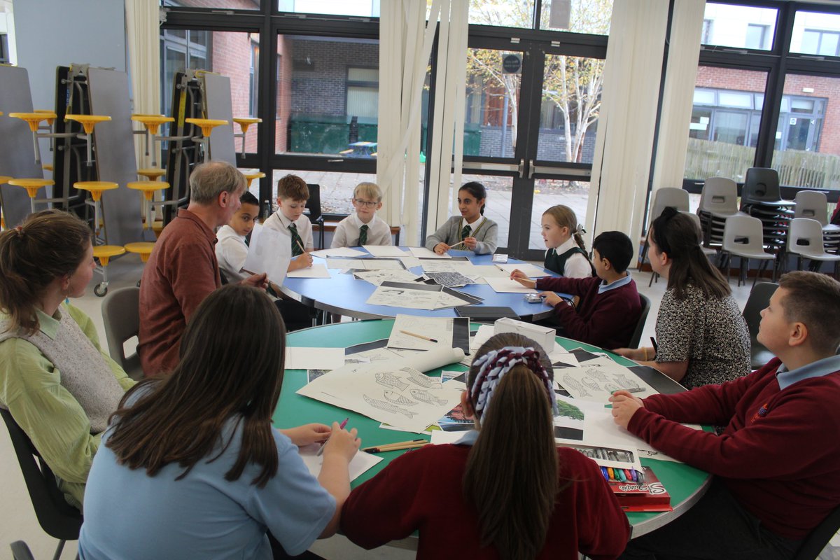 Clydeview Primary School (@clydeviewps) on Twitter photo We had our first session with <a href="/Project_Ability/">Project Ability</a> today as part of our ‘Campus Connections’ group which will create fabric art work to be displayed in a shared area of our Campus. Four great artists from Clydeview worked with 5 pupils from Cathedral Primary this afternoon. We had our first session with <a href="/Project_Ability/">Project Ability</a> today as part of our ‘Campus Connections’ group which will create fabric art work to be displayed in a shared area of our Campus. Four great artists from Clydeview worked with 5 pupils from Cathedral Primary this afternoon.