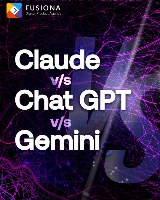 fusiona's tweet photo. 🤖💡Descubre cuál es la mejor inteligencia artificial para tu trabajo. Comparamos Claude, ChatGPT y Gemini en términos de capacidades, aplicaciones y rendimiento. Todos los detalles aquí👉https://t.co/S7Ons9oe1G
#chatgpt #gemini #Claude https://t.co/R0tLF7krEh