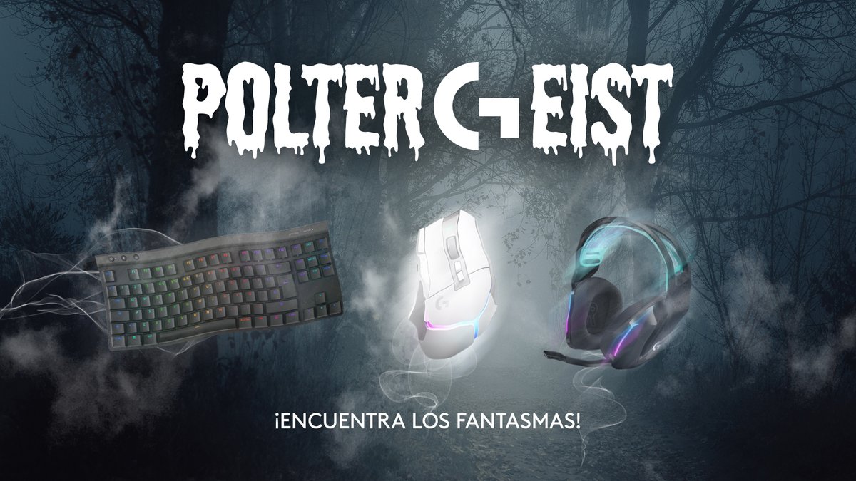 LogitechG_ES's tweet photo. 👻 ¡Algunos fantasmas han escapado! Búscalos y encuéntralos entre nuestros últimos post y entra en un súper SORTEO de Halloween🎃

GANA una renovación de setup: ⌨️ G515 + 🖱️G502 X PLUS + 🎧G733

Participa:
- Síguenos + RT
- Comenta con una captura de imagen de todos los fantasmas que consigas encontrar.

¡Tienes hasta el 4/11! 🧛‍♂️