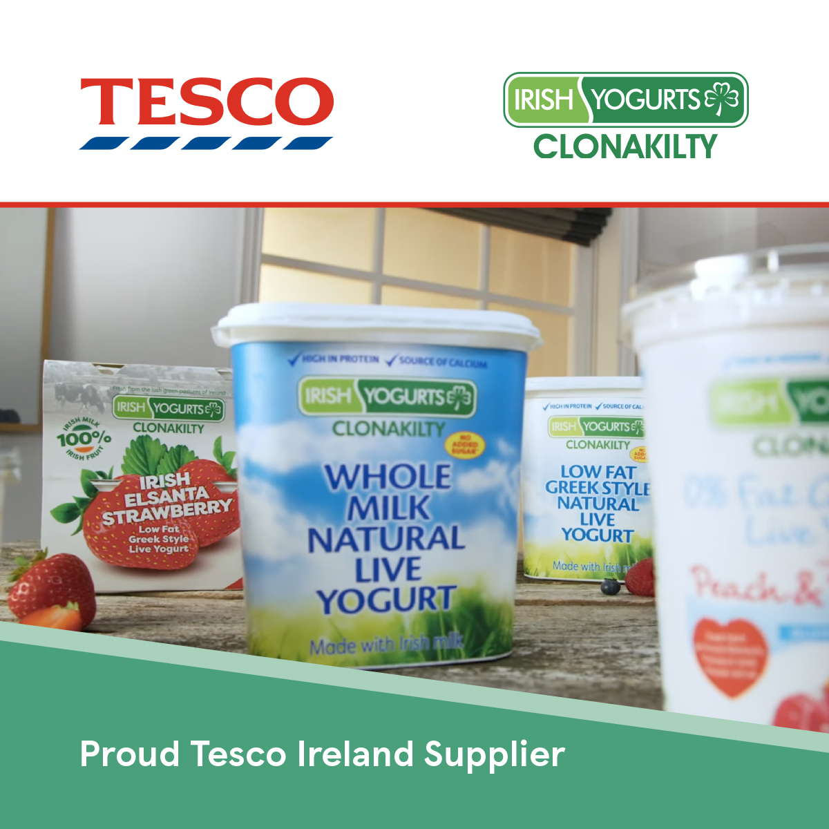 Tesco Ireland News (@tescoirlnews) on Twitter photo We’re proud of the offering available from our new and long-standing Irish supplier partners. We’ve been working with the team <a href="/IrishYogurts/">Irish Yogurts Clonakilty</a> for several years, and have just penned a new €10m multi-year deal with them, to provide yogurts to all 177 of our stores. We’re proud of the offering available from our new and long-standing Irish supplier partners. We’ve been working with the team <a href="/IrishYogurts/">Irish Yogurts Clonakilty</a> for several years, and have just penned a new €10m multi-year deal with them, to provide yogurts to all 177 of our stores.