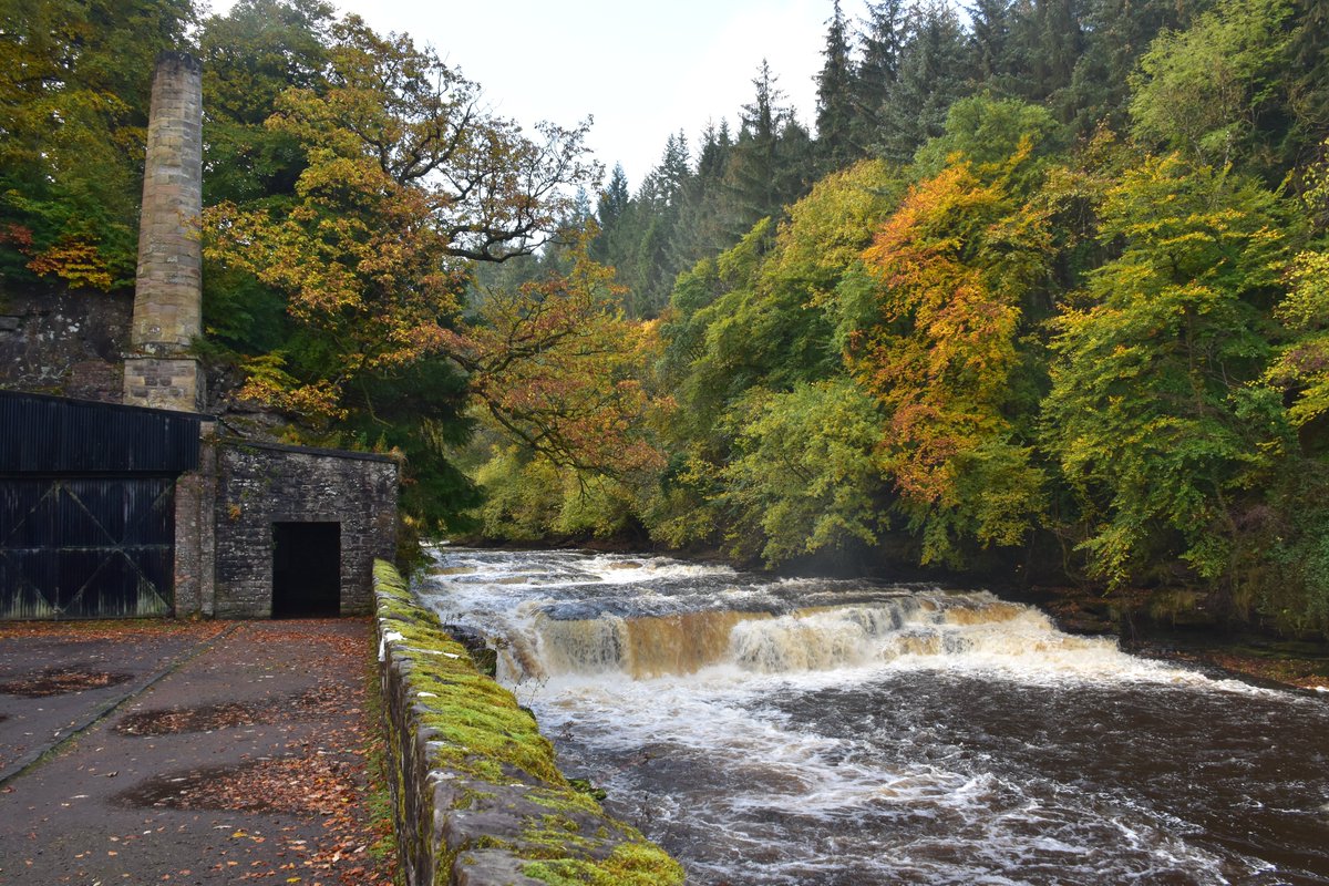 gasdoc2857's tweet image. Autumn in #NewLanark